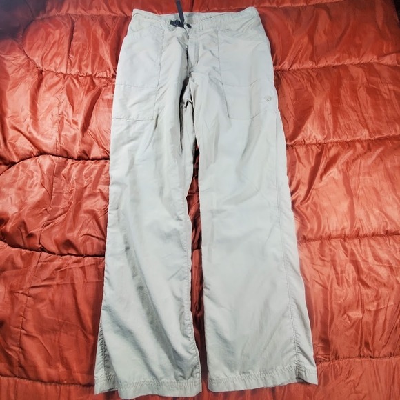 Mountain Hardwear Pants - Mountain Hardware Women's Khaki Belted Outdoor Hiking Pants Size 12/34 x 31‎
